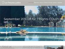 Tablet Screenshot of lapecoraladra.com